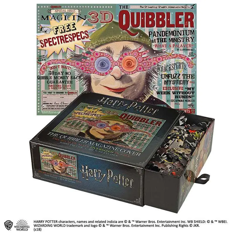 Puzzle hp the quibbler magazine cover